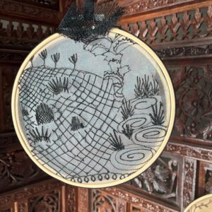 8” window art ornament