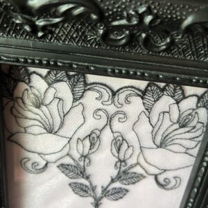 Black and Pink Lace