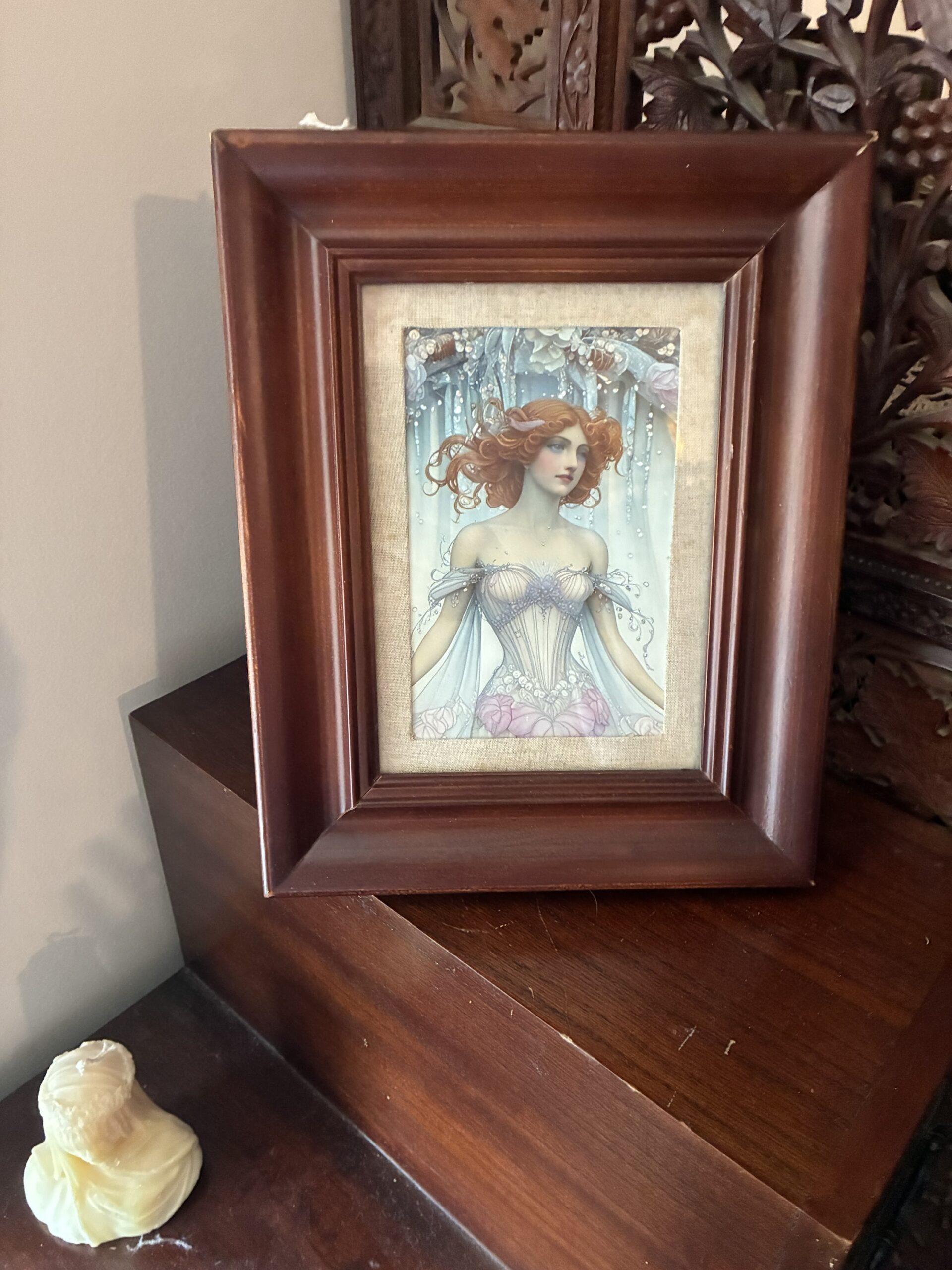 Red headed Water Nymph